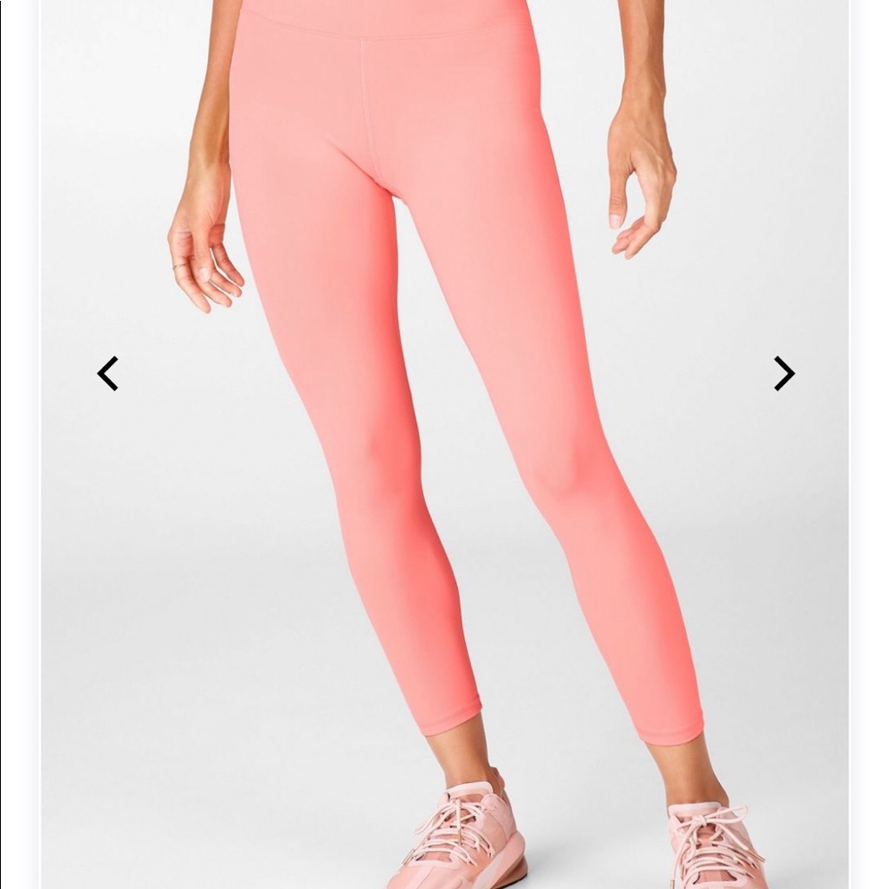 Fabletics The Boost Leggings Sorbet Color as shown - Picture 3 of 3